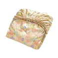thumbnail image 3 of AuroraX King Fitted Bed Sheet , Sold Separately Deep Pockets Cooling Green Floral Double-layer Wrinkle Free Patterned Fitted Sheets King Size for Women, 3 of 6