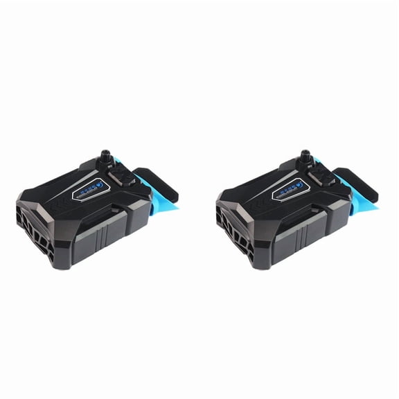 2X Vacuum Portable Laptop Cooler USB Air Cooler External Extracting Cooling Fan Notebook for 15 17 Inch Laptop