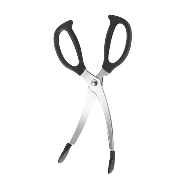 Tijeras para barbacoa, pinzas para servir, herramienta de cocina, pinzas para pastel, pinzas para aperitivos, tijeras para asar carne, cortador de