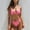 Pink, variant on Strapless Sleeveless Solid Padded Push Up Two Pieces Swimsuits Bikini Sets Womens Swimwear