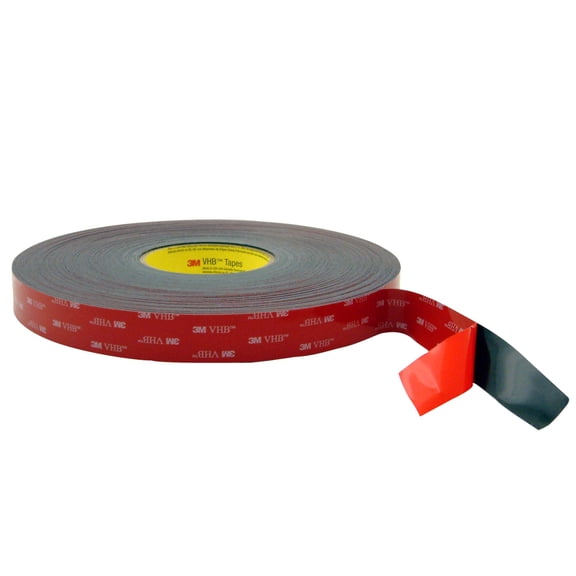 3M VHB Tape [40 mil / flame retardant] (5958FR): 1 in. x 36 yds. (Black)