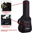 thumbnail image 3 of ChromaCast Acoustic Guitar 6-Pocket acolchado Gig Bag con correa de guitarra y muestra deselección, 3 of 8
