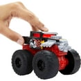 thumbnail image 3 of Hot Wheels Monster Trucks Roarin' Wreckers Bone Shaker 1:43 Scale Bone Shaker Toy Truck with Lights & Sounds, 3 of 6