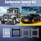 thumbnail image 2 of Espaciadores de carburador fenólico abierto de 1.0 in de alto para Chevy para Ford 350 SBC BBC BB 4BBL con kit de tornillos de junta, 2 of 6