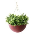 thumbnail image 2 of Acerra 14" Hanging Basket, Red Marble, 2 Pack, 2 of 4