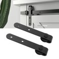 thumbnail image 1 of Sliding Door Hardware Kit, Barn Door Style Sturdy Cabinet Doors Sliding Hanging Rail Pulley  For Home, 1 of 8