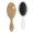 Celestial, variant on Celestial Sun and Moon Hair Brush - Gentle Anti-Frizz Comb with Round Bristles, Goth Styling Essential