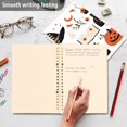 thumbnail image 4 of FORMRS 1-Subject Spiral Notebook 8" x 5" College Ruled 60 Refillable Sheet A5 Hard Cover, 2 Pack, Cartoon Halloween Ghosts, 4 of 7