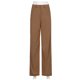 thumbnail image 4 of Pantalones informales de pana anchos para mujer: color liso, ropa de otoño, poliéster, largo completo, moda/informal, estampado tie-dye, 4 of 5