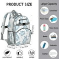 thumbnail image 6 of Lightweight sea turtle backpack, waterproof fabric, multiple compartments, ideal for students or birthday gifts., 6 of 6