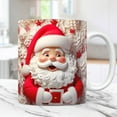 thumbnail image 2 of TERGAYEE 3D Christmas Mug,Christmas Characters Mug,Ceramic Microwave & Dishwasher Safe,3D Ceramic Coffee Mug Gift for Christmas,Birthday Gift for Women & Men & Kids, 2 of 5