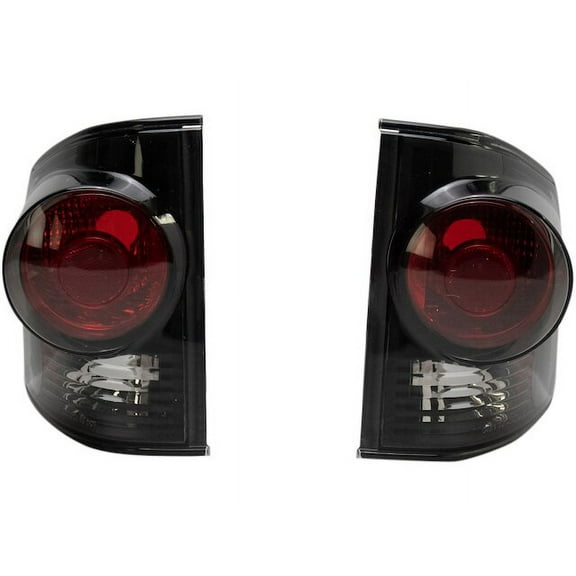 Tail Light Set 2 Piece - Compatible with 1994 - 2004 Chevy S10 1995 1996 1997 1998 1999 2000 2001 2002 2003