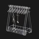 thumbnail image 4 of Convenient Crystal Droplet Glue Earrings Hanger Mold Earring Storage Rack Mould Flexible Silicone Resin Mold for Jewelry, 4 of 4