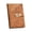 brown, variant on Password Lock Diary Notebook Hardcover PU Journal 200 Pages Lined Ribbon Bookmarks For Offices School Travel Daily Use