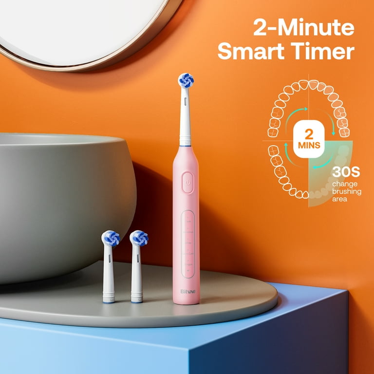 Bitvae Rotating Electric Toothbrush for Adults with 8 Brush Bitvae Rotating Electric Toothbrush for Adults with 8 Brush