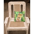 thumbnail image 2 of Carolines Treasures BB9885PW1818 German Shepherd 2 St Patricks Fabric Decorative Pillow  18H x18W multicolor, 2 of 2