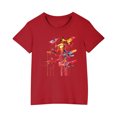 thumbnail image 1 of RXIRUCGD 2025 Vêtements d'Été pour Enfants T-shirt Imprimé Mode Mignon Col Rond Manches Courtes, 1 of 5