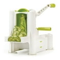 thumbnail image 2 of Starfrit Foldable Spiralizer, 3 Interchangeable Blades, Compact Design, Suction Base, Safe Storage Tray, Makes Veggie Noodles and Spiral Slices, Easy to Store, Ideal for Healthy Meals, 2 of 7