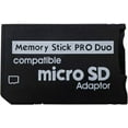 thumbnail image 2 of PSP Memory Stick Adapter, Funturbo Micro SD to Memory Stick PRO Duo MagicGate Card for Sony Playstation Portable, Camera, Handycam, 2 of 5