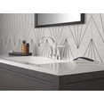 thumbnail image 6 of Delta 2562LF-BLMPU Lineax 1.2 GPM Centerset Bathroom Faucet - Black, 6 of 7