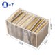 thumbnail image 1 of Caja de almacenamiento de ropa plegable, organizador de pantalones vaqueros, cajones de camiseta, caja de almacenamiento de ropa interior, separador de ropa de armario, 1 of 4