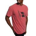 thumbnail image 4 of CafePress - Psi Upsilon Flag T Shirt - Mens Comfort Colors Shirt, 4 of 5