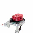 thumbnail image 4 of A-Team Performance HEI Distributor w/SBC Under the Exhaust Spark Plug Wires &amp; HEI Pigtail Harness Complete Kit for Chevrolet Chevy GM GMC SBC 262 265 267 283 302 350 383 400 Red Cap, 4 of 9