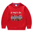 thumbnail image 2 of juego periférico niños algodón manga larga camisa básica lindo estampado Tops niños y niñas ropa Casual ropa de hogar regalos, 2 of 4