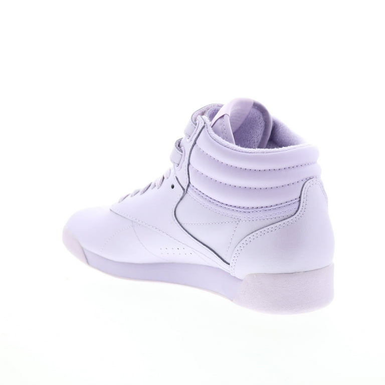 Reebok Women s Freestyle Hi Lifestyle Sneakers Purple Size 9