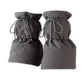 thumbnail image 3 of Sharprepublic Winter Padded Puffer Leg Warmers for Women Practical Lightweight Boot Covers Gray, 3 of 8