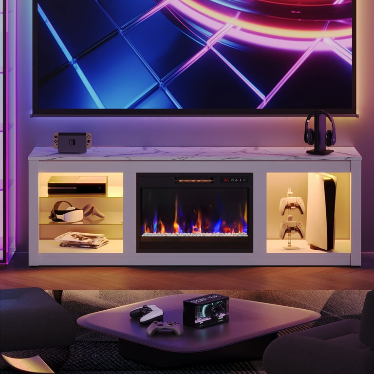 Fireplace tv stand combo deals