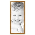 thumbnail image 2 of ArtToFrames 18" x 43" Bright Gold Picture Frame, 18x43 inch Gold Wood Poster Frame (WOM-4928), 2 of 7