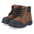 thumbnail image 3 of Botas Niño Zapatos Casual Piel Cafe, 3 of 5