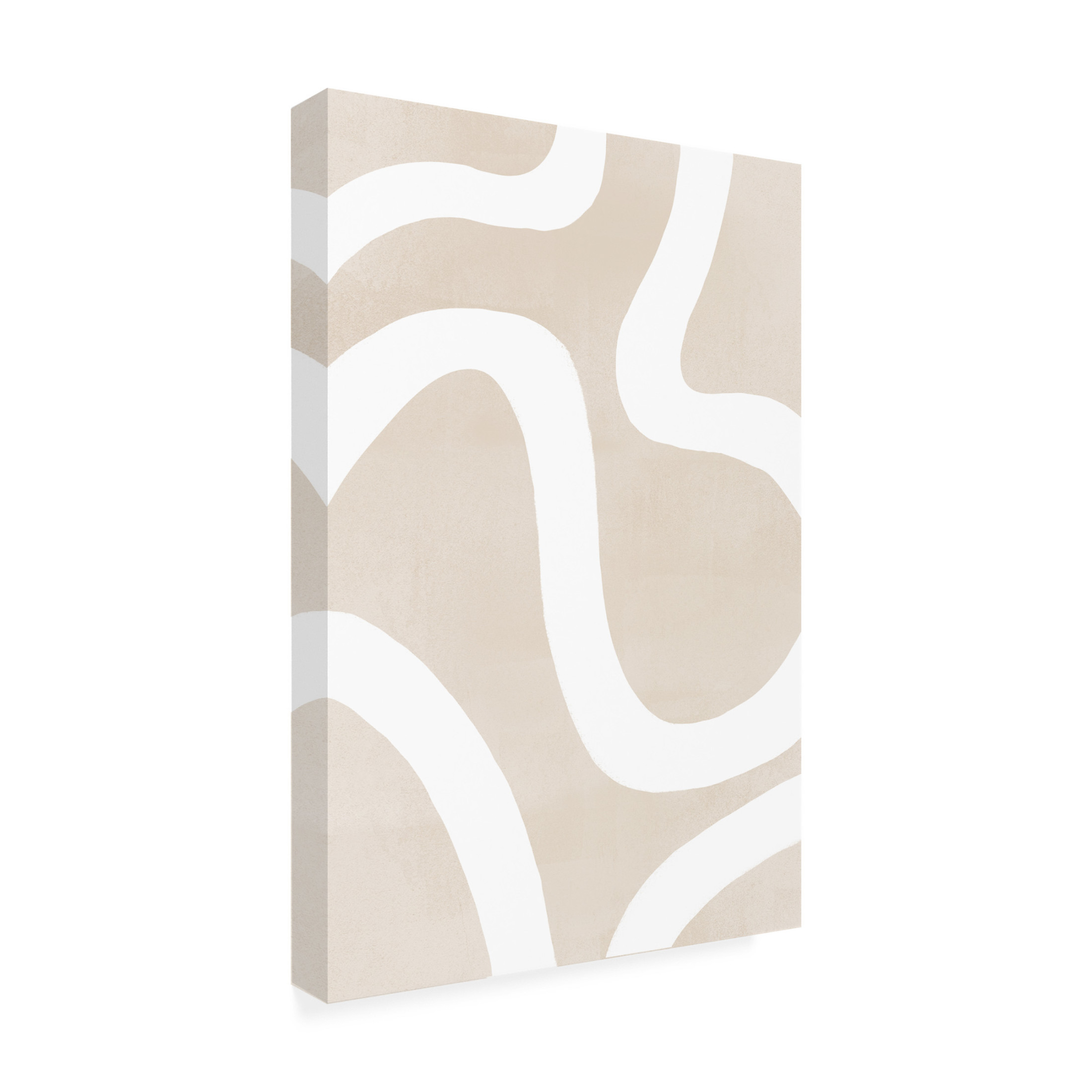 Trademark Fine Art Melloi Art Prints Squiggly Abstract Art Canvas Wall Art
