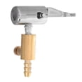 thumbnail image 1 of ADDHAT Metálico Para Inflador De Aire Con Y Clip Compatible Con Bombas Portátiles Y Autos, 1 of 8