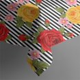 thumbnail image 4 of Pioneer Flower Floral Print Pattern Rectangle Tablecloth 60"x120", Waterproof Polyester Table Cloth, Wipeable Spillproof for Dining Camping Indoor Outdoor, 4 of 6