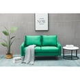 thumbnail image 4 of Kingway Furniture Hambrok Velvet Living Room Loveseat in Green, 4 of 8