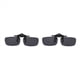 thumbnail image 1 of 2X Lentede Gafas de Sol con Clip del Tilon Lente Gris Rectangular Sin Polarizada, 1 of 5