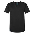 thumbnail image 1 of Adar Universal Mens V Neck Tunic Top 1 Pocket - 6011 - Pewter - 5X, 1 of 3