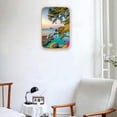 thumbnail image 5 of 12x8 In Framed Coast Wall Art Decor with Black Frame and Decorative Beach Pictures Print For Tea Room, Modern Home Decor, Crystal Porcelain Painting Wall Decor, 5 of 8