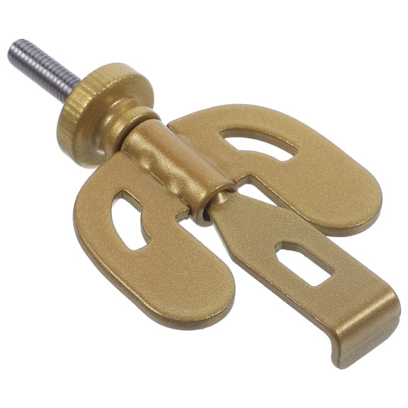 WASHWEPE Security Door Lock from Inside Heavy Duty Steel Golden Door Lock for Apartment 1Pcs