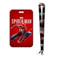 thumbnail image 5 of 1pc Cartoon-Themed ID Badge Holder with Keychain - Durable Plastic, Perfect for Everyday Office Use, 5 of 5