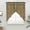 Dark Brown, variant on Sage Green Boho Swag Valances for Windows 2 Pack, Kitchen Window Curtains 36 Inch Length, Vintage Ethnic Tribe Abstract Art Floral Privacy Swag Curtains for Living Room/Bathroom 36"x36"