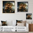 thumbnail image 4 of Designart "The Wishing Tree House Dreams in Nature IV" Vangogh Canvas Wall Art, 4 of 5