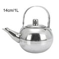 thumbnail image 1 of Ruibeauty Stainless Steel Teapot with Strainer Kettle for Coffee Tea, 1 of 5