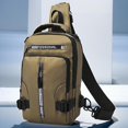 thumbnail image 2 of Multi Pocket Zipper Outdoor Sports Waterproof Men's Multifunctional Chest K5F9, 2 of 3