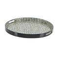 thumbnail image 1 of Deco 79 Tray 24""L x 24""W x 3""H Dark Brown, 1 of 4