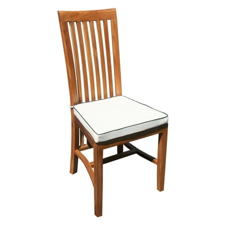 Chic Teak West Palm/Balero Outdoor Side Chair Cushion - Walmart.com