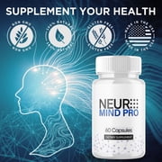 Neuro Mind Pro Advanced Formula Brain Support Pills Maximum Strength Supplement 60 Capsules