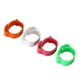 thumbnail image 3 of 100 unidades de anillos de pata de pollo tamaño ajustable de identificación de pata de pollo anillos de Clip en las piernas - Amarillo, 3 of 8